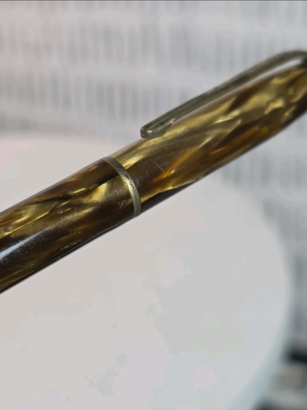 Vintage Sheaffer Advertising Mechanical Pencil Feigert Insurance Van Wert Ohio
